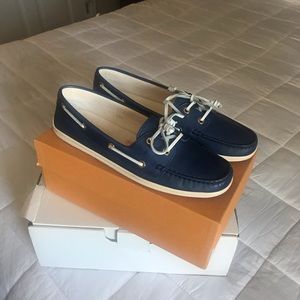 Tod’s Marlin Mocassin in Saphire - 40.5